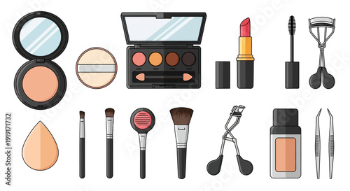 Makeup Cosmetics Beauty Products.