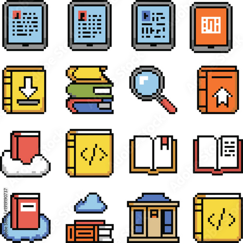 Pixel of digital devices books and a building pixel digital tablet e-reader download