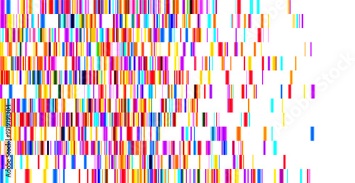 Genomic data visualization. Abstract DNA sequencing and genome mapping graphics. Scientific concept for medical research, biotechnology, and genetic testing. Vector illustration.