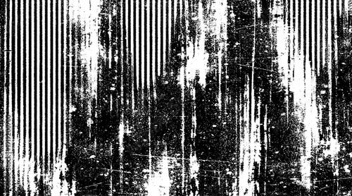 Black and White Grunge Stripes Texture Background Abstract Distressed Vertical and Horizontal Lines, Rough Urban Scratch Overlay, Vintage Monochrome Noise Pattern for Poster, Print, Wallpaper and Gray