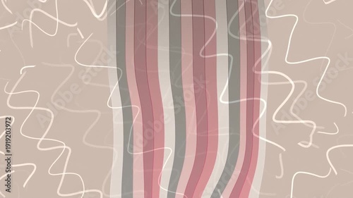 Abstract artistic background with vertical stripes and wavy lines for design.