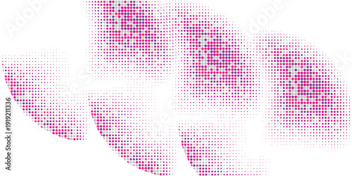 white polka dots pattern over hot pink useful as a background good effect simple art
