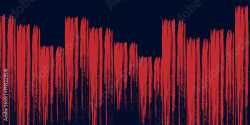 Red halftone dots blue color pattern gradient grunge texture background. Dot pop art comic sport style vector illustration.