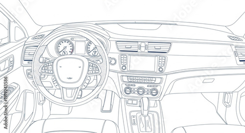 Sketch of a Large Estate Grounds.