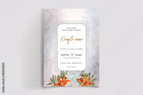 Save the date wedding invitation templates