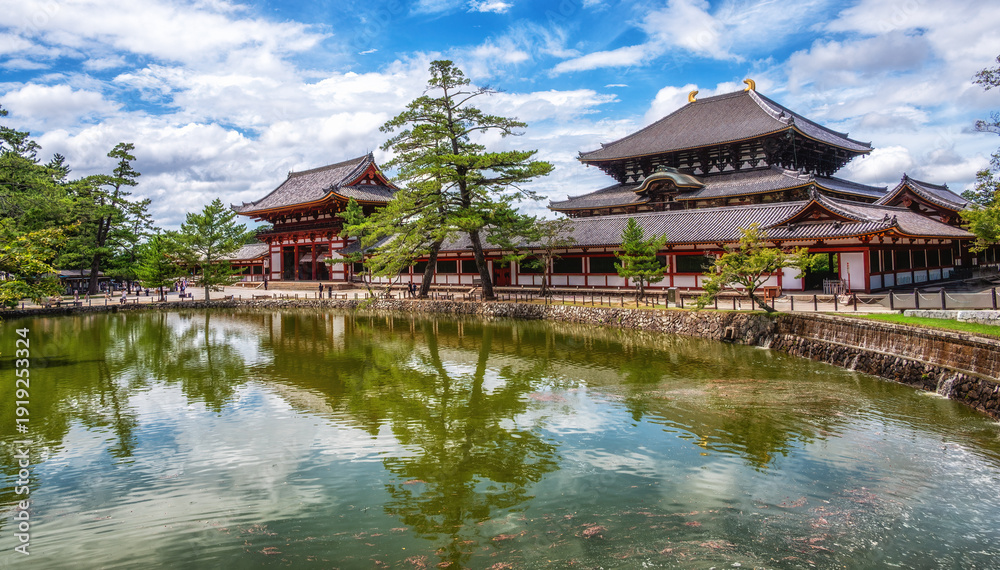 Αυτοκόλλητο Todai-ji (Eastern Great Temple) founded in 8th century, Nara, Japan
