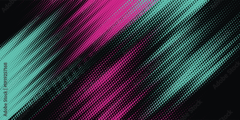 Obraz premium Car sticker wrap banner abstract sporty lines pink blue greenish grunge color combination brush storm thunder modern pattern racing motorsport.
