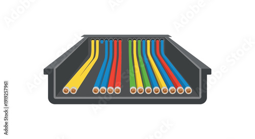 Cable Wire Network Connector.