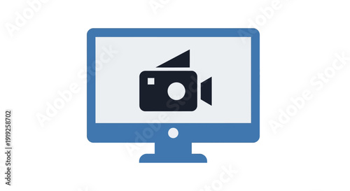 Computer Screen Video Camera.