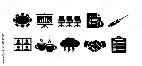 Education and learning outline icon set. School, academic icons in linear style.