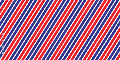 Airmail Envelope frame images with strips. International vintage letter border. Retro air mail postcard with blue and red stripes.  Empty classic postal frame. Vector illustration