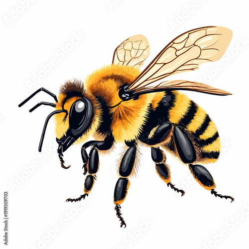 honey bee design very cool