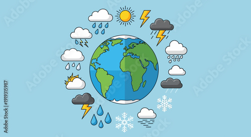 Celebrating World Meteorological Day with Weather Phenomena around the Globe
