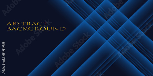 Blue black abstract background geometry shine and layer element vector for presentation design. Suit for business, corporate, institution, party, festive, seminar, and talks