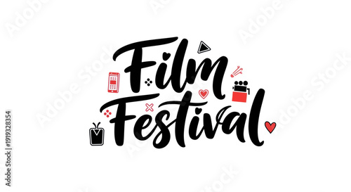 Film festival logo design