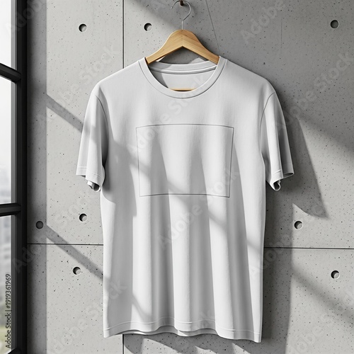 Premium T-Shirt Mockup – Realistic Cotton Pique Shirt Template for Branding Presentation