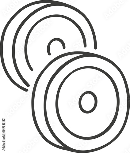 Weight Plates Icon