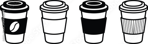Takeaway Coffee Cup Vector Icon