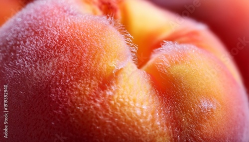 capturing the subtle colors of close up peach fuzz
