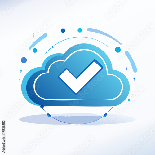 Secure Cloud Platform for Data Validation, System Reliability, and Network Integrity Confirmation Icon