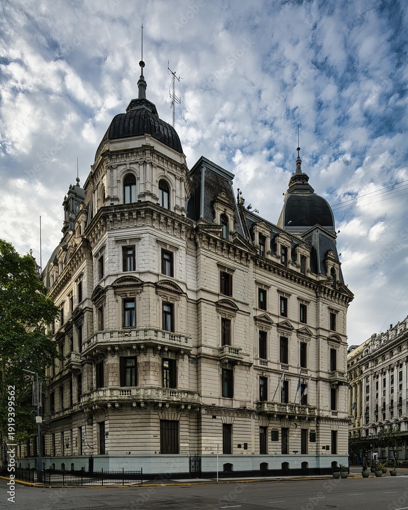 Obraz premium Classical Architecture of Buenos Aires, Historical Buildings