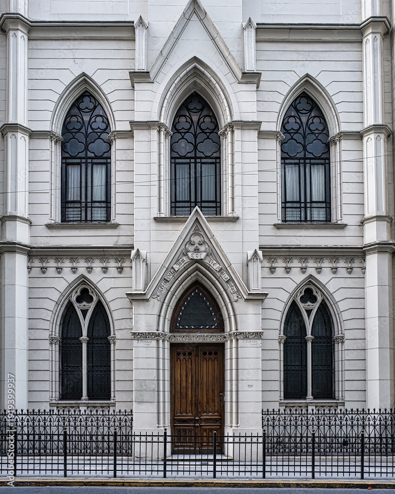 Obraz premium Classical Architecture of Buenos Aires, Historical Buildings