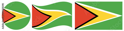 Foto Collection of Guyana flags