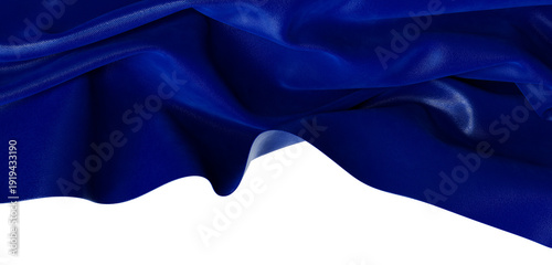 Close-up of a vibrant blue ...