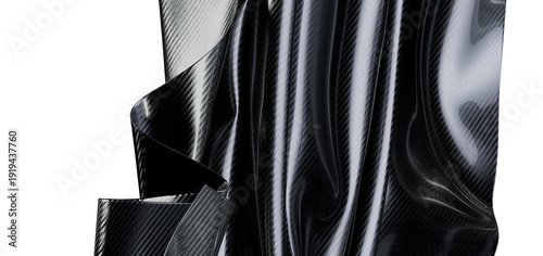 Abstract carbon fiber textu...