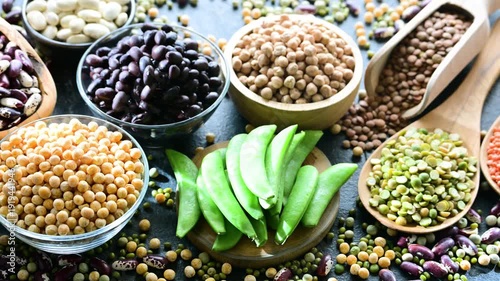 Wallpaper Mural Common legumes that are the basis of plant-focused diets Torontodigital.ca