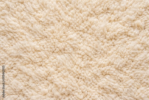 Sheep Wool Fur Texture Seamless Pattern. Close-up sheep fleece detail. Farm animal wool surface design. Realistic sheep fur. Detailed natural wool macro close-up. Soft livestock pattern texture.