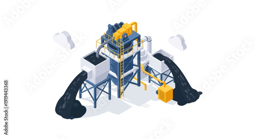 Industrial machinery equipment for processing and manufacturing.