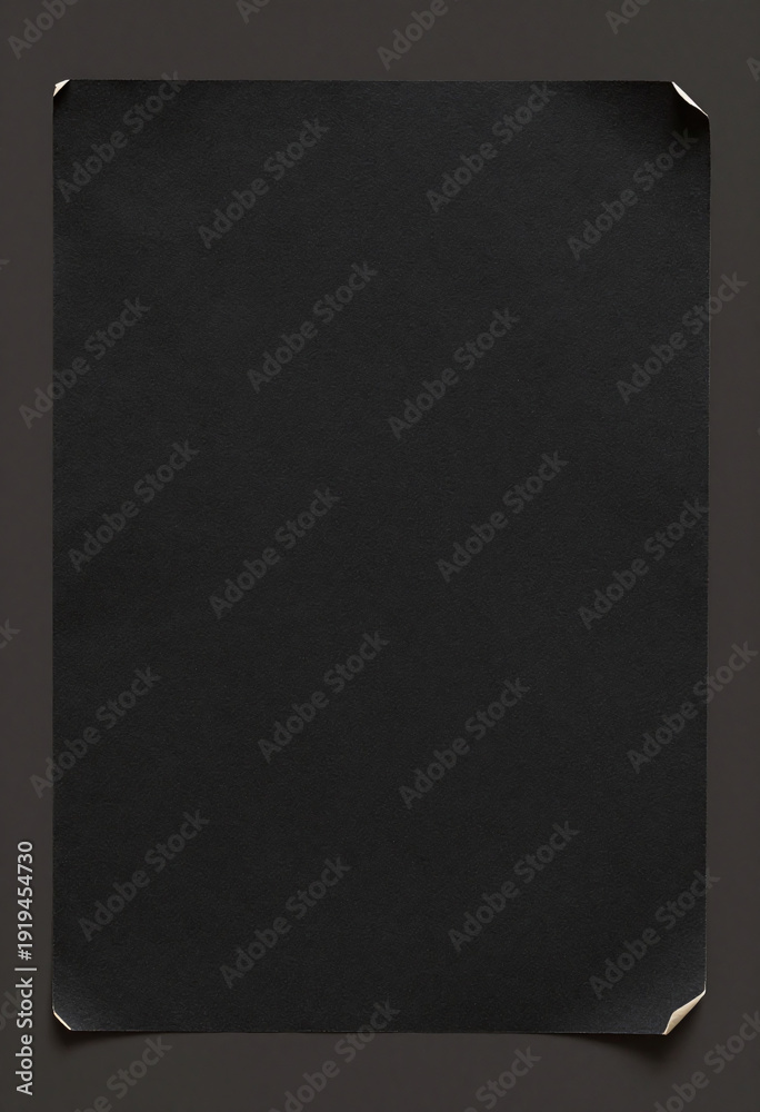 Fototapeta premium worn vintage paper predominantly black tone subtly nuanced faint grey undertones set soft focus background