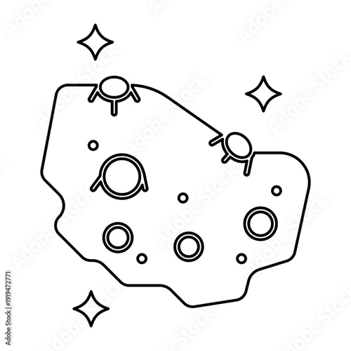 Mega meteorite icon