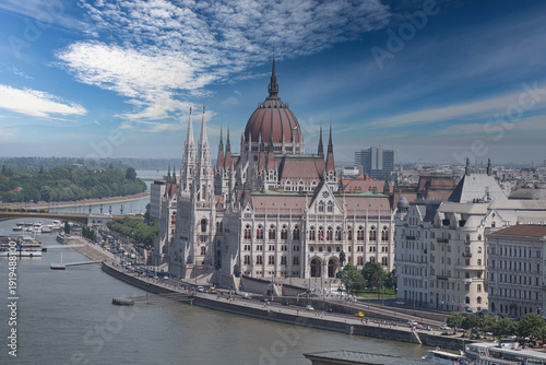 Parlament Budapest von Oben