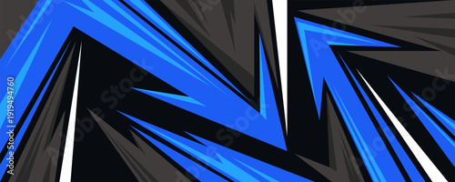 Sports racing texture background. Geometric blue grey pattern vector illustration