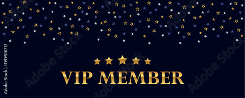 golden ticket text on dark background with confetti vector illustration