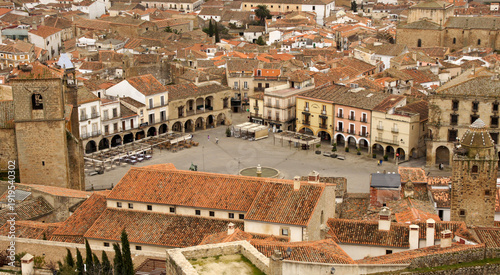 Obraz na płótnie Plaza Mayor de Trujillo. Cáceres, Extremadura, España