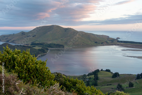 Scenic views of Hooper's Inlet, near Portobello, Dunedin, Otago, New Zealand