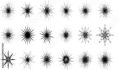 Financial icons and symbols illustration