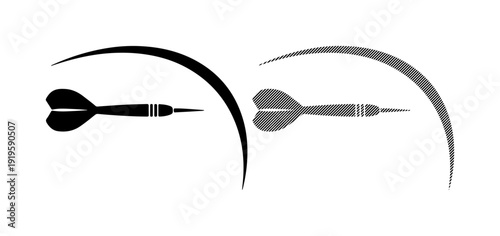 Targeted precision with darts representing focus and accuracy