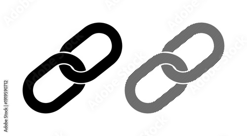 Interlocking chain links symbolizing connection, unity, and partnership