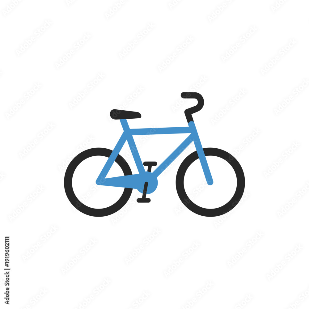 Obraz premium Bicycle Eco Friendly Transport Sustainable Icon