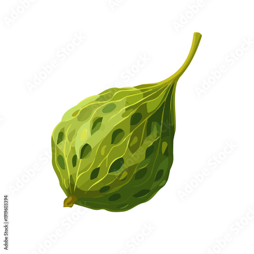 Minimalist 2D vector icon representation of a Pippali, displayed on a pure white background