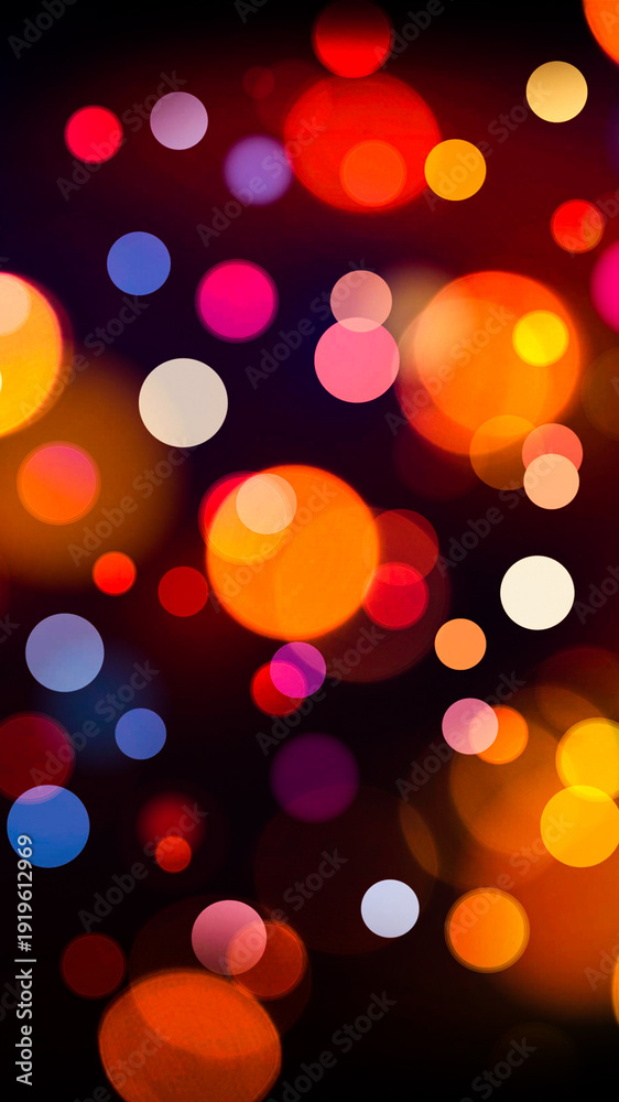Obraz premium Bokeh background perfect for Holidays, Event, Festive and various design project works