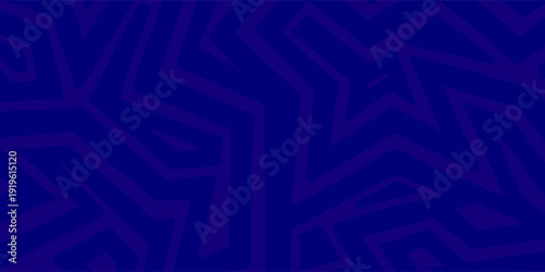 Dark blue abstract backdrop featuring maze-like geometric shapes, ideal for contemporary graphics and creative layouts.