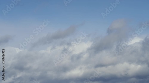 time lapse of clouds in the sky