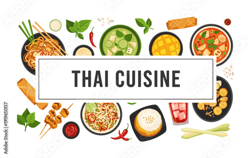 Authentic thai cuisine: a delicious array of traditional dishes