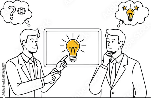 Brainstorming session with creative professionals discussing innovative ideas