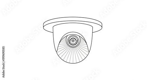 Security Camera Closeup.